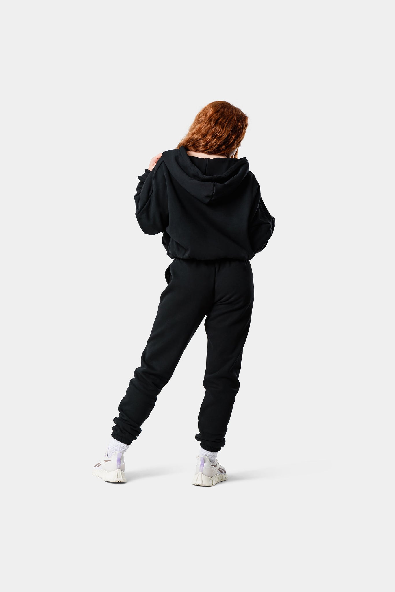 CozyTec Full Zip Hoodie - Black