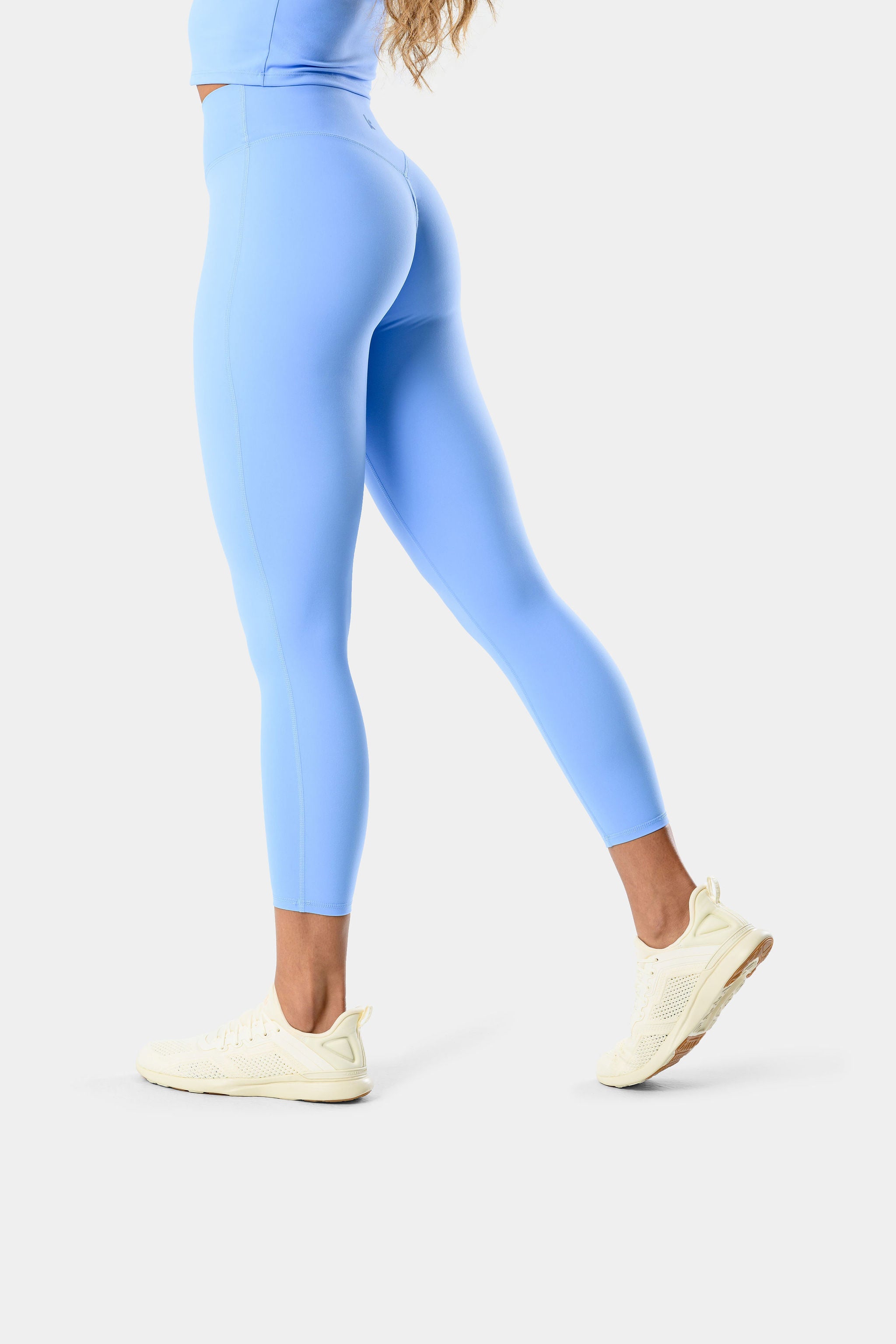 Alura Wrapped Leggings - Baby Blue