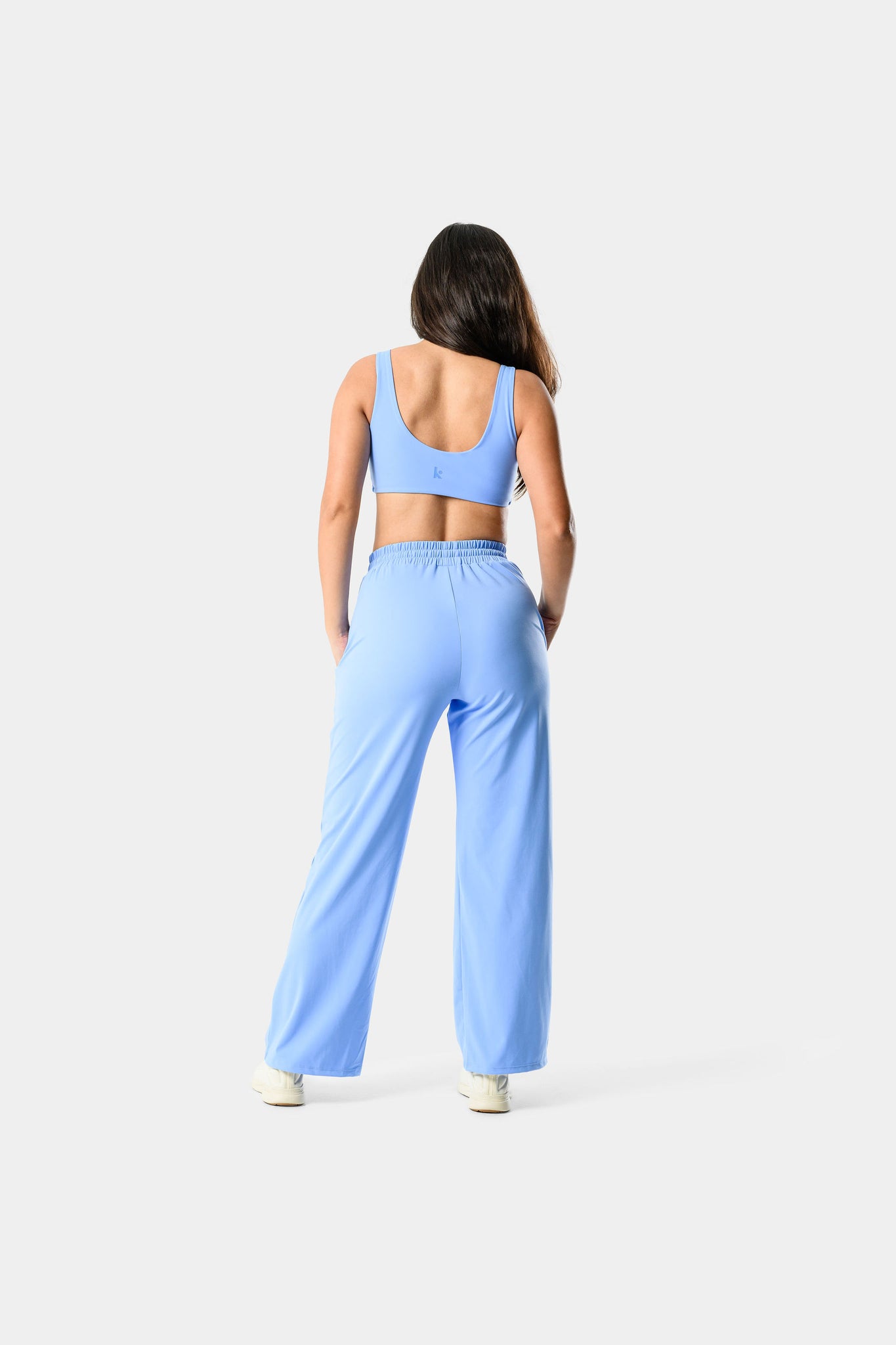 Serenity Straight Leg Pants - Baby Blue