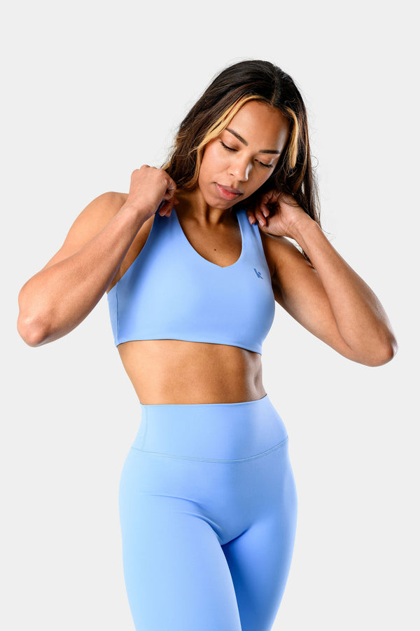 Eva Sports Bra - Baby Blue