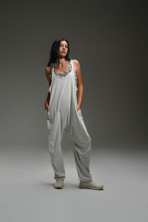 Featherlite Jumpsuit - Barely Blue