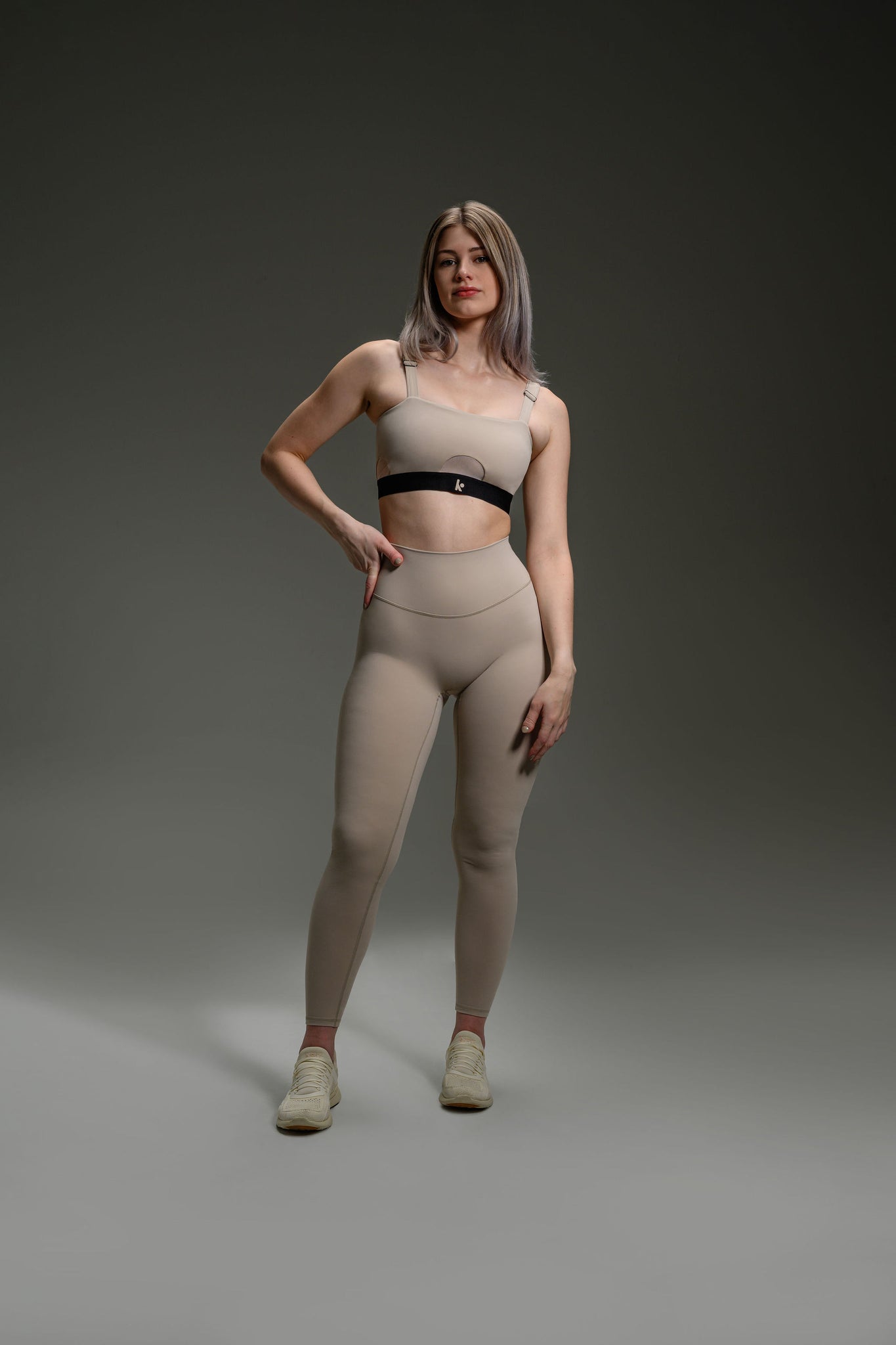 Square Bra Mesh II  - Dune