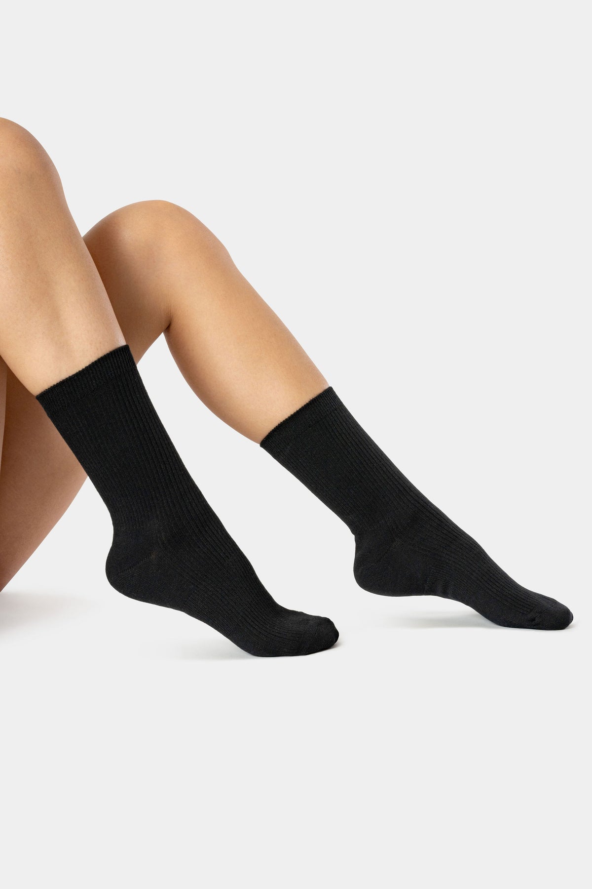 The Rib Half Calf Sock