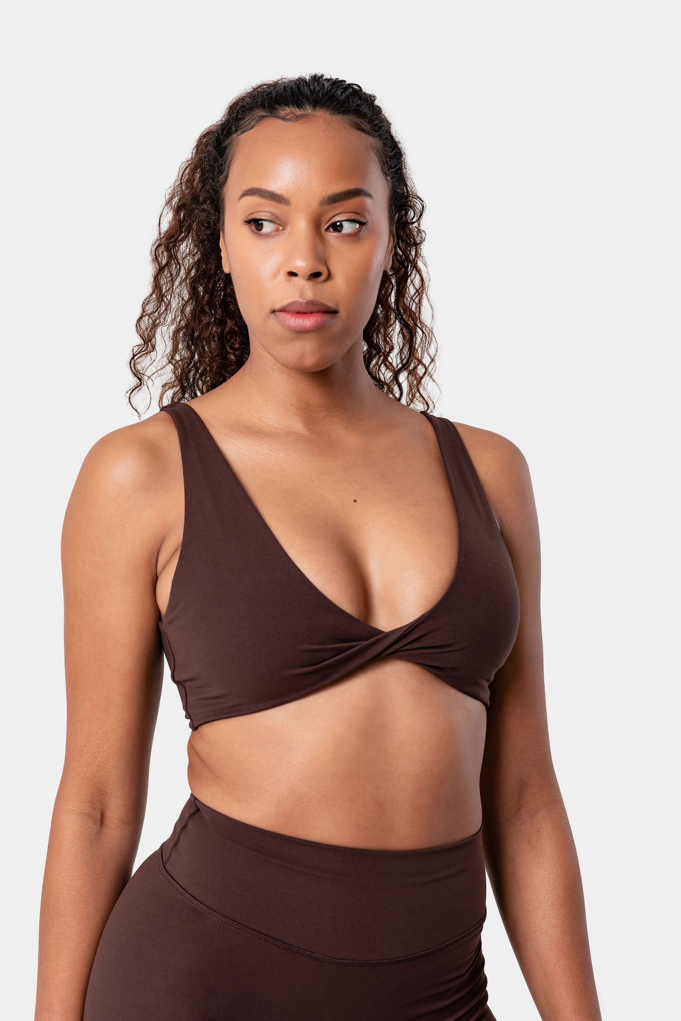 Selene Sports Bra - Java Brown